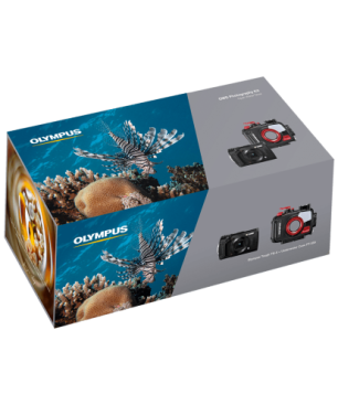 OLYMPUS TG-6 Open Water Diver Kit Digitalkamera Schwarz