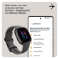 FITBIT Sense 2 Smartwatch Aluminium Elastomer, S/L, Shadow Grey/Graphite FITBIT Sense 2 Smartwatch Aluminium Elastomer, S/L, Shadow Grey/Graphite