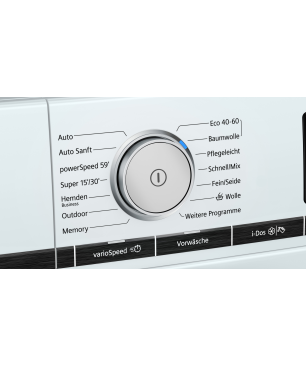 SIEMENS WM 14 VE 43 iQ800 Waschmaschine (9 kg, 1400 U/Min., A)