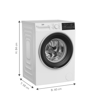 BEKO B 5 WFT 89418 W Waschmaschine (9 kg, 1400 U/Min., A)