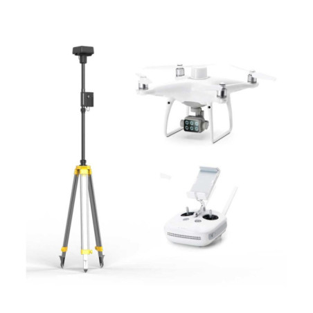 DJI P4 Multispectral + D-RTK 2 High Precision GNSS Mobile Station Combo