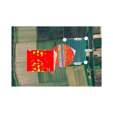 DJI P4 Multispectral + D-RTK 2 High Precision GNSS Mobile Station Combo
