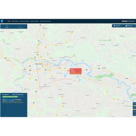 DJI Aeroscope - Stationary G8 Drohnen Detektionssystem
