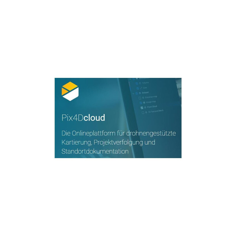 Pix4Dcloud Advanced - Lizenz für 1 Jahr Pix4Dcloud Advanced - Lizenz für 1 Jahr
