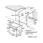 BOSCH HBD 80 PY 50 PYROLYSE, Einbaubackofenset (Induktionskochfeld) BOSCH HBD 80 PY 50 PYROLYSE, Einbaubackofenset (Induktionskochfeld)