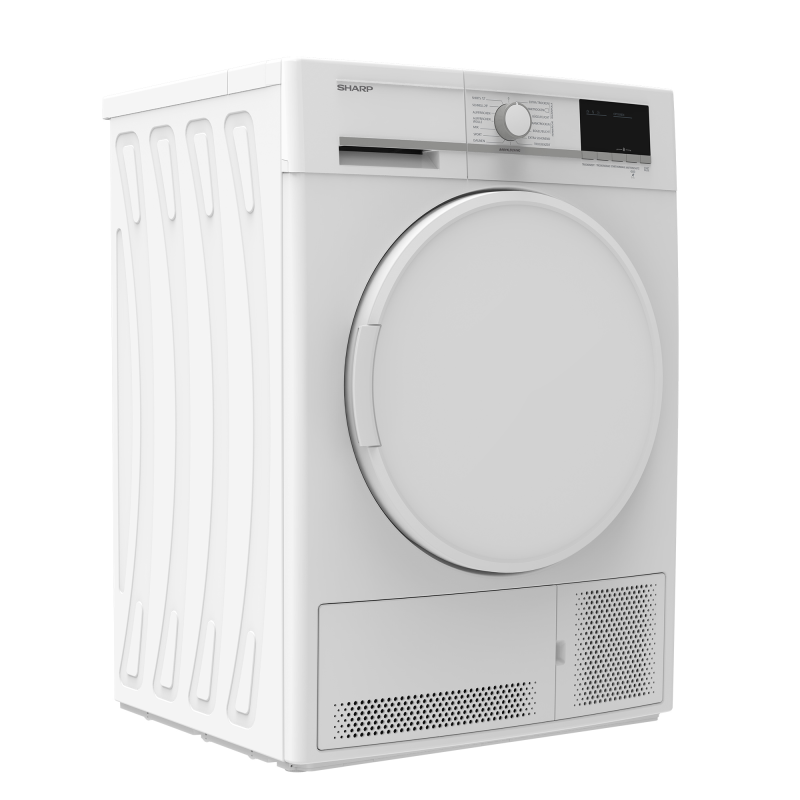 SHARP KD-GCB8S7PW9-DE Kondenstrockner (8 kg, B) SHARP KD-GCB8S7PW9-DE Kondenstrockner (8 kg, B)