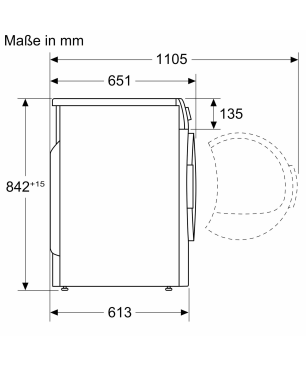 SIEMENS WT 46 G 402 Kondensationstrockner (9 kg, B)
