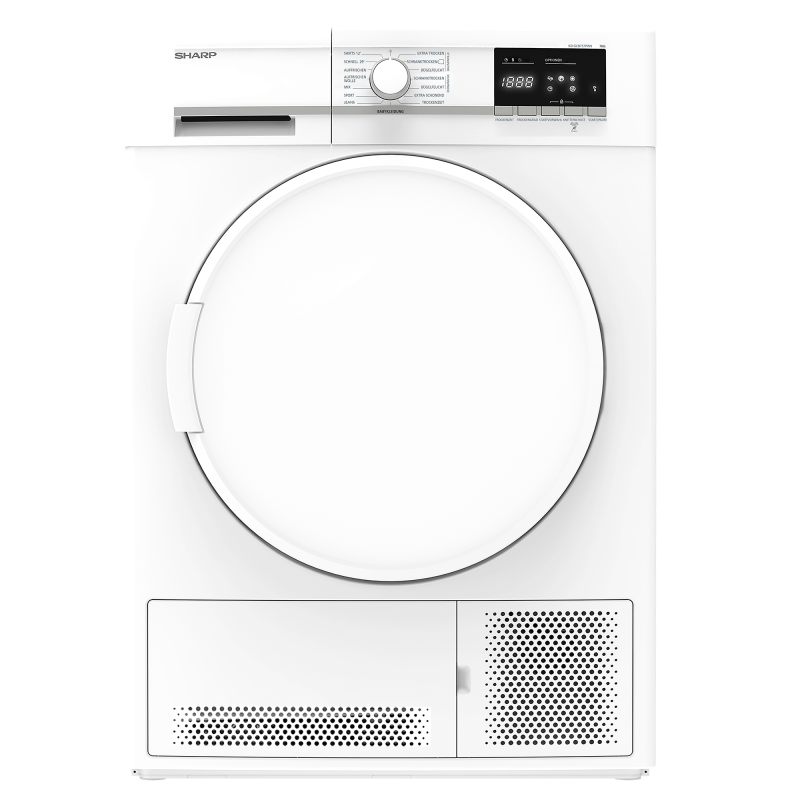 SHARP KD-GCB7S7PW9-DE Kondenstrockner (7 kg, B) SHARP KD-GCB7S7PW9-DE Kondenstrockner (7 kg, B)