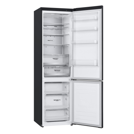 LG GBB92MCABP Serie 9 Kühlgefrierkombination (B, 137 kWh, 2030 mm hoch, Matte Black)