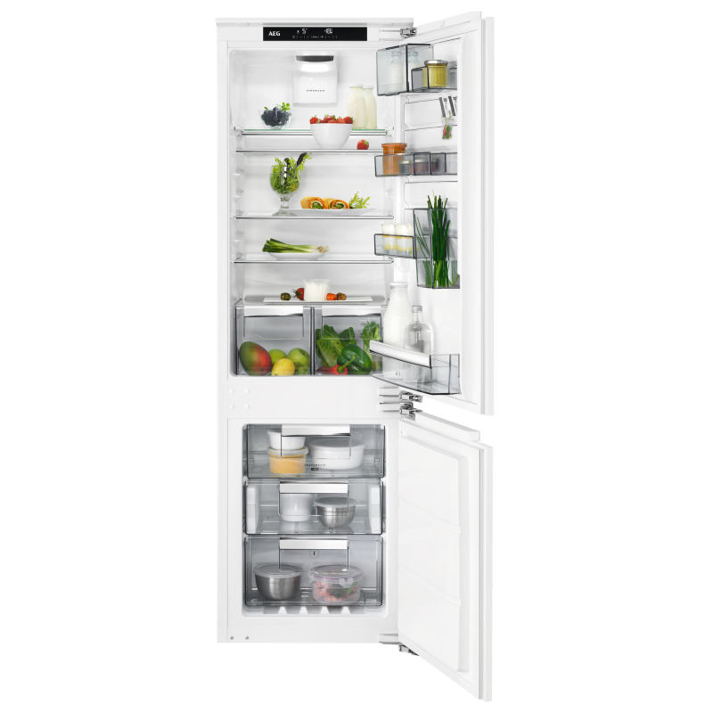 AEG S18C5T Serie 6000 mit TwinTech® NoFrost Kühlgefrierkombination (C, 137 kWh, 1769 mm hoch, Weiß) AEG S18C5T Serie 6000 mit TwinTech® NoFrost Kühlgefrierkombination (C, 137 kWh, 1769 mm hoch, Weiß)