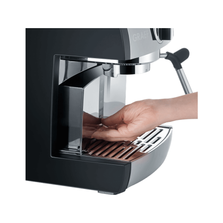 GRAEF ES 702 Euset Pivalla Set inkl. CM 702 Espressomaschine Schwarz