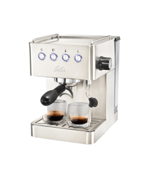 SOLIS OF SWITZERLAND Barista Gran Gusto 1014 Espressomaschine Silber