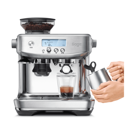 SAGE SES878BTR4EEU1 the Barista Pro Espressomaschine Matt Schwarz
