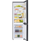 SAMSUNG RL34A6B0D22/EG Bespoke Kühlgefrierkombination (D, 204 kWh, 1850 mm hoch, Clean Black)