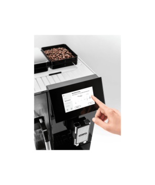 DELONGHI Maestosa EPAM960.75.GLM Kaffeevollautomat Silber/Schwar