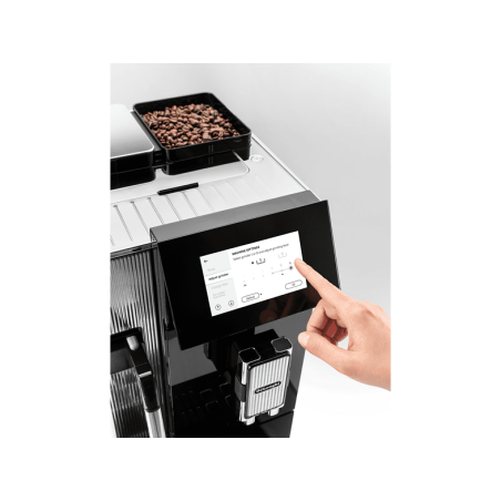 DELONGHI Maestosa EPAM960.75.GLM Kaffeevollautomat Silber/Schwar