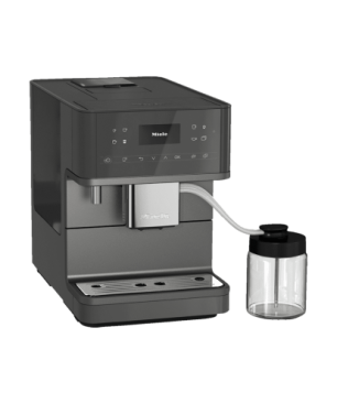 MIELE CM 6560 MilkPerfection Kaffeevollautomat Graphitgrau PearlFin...
