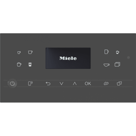 MIELE CM 6560 MilkPerfection Kaffeevollautomat Graphitgrau PearlFin...