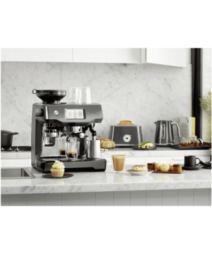 SAGE SES990BST4EEU1 the Oracle Touch Espressomaschine Black Stainle...