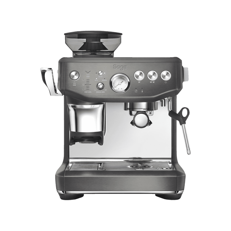 SAGE SES 876 BST The Impress Espressomaschine Black Stainless Steel...