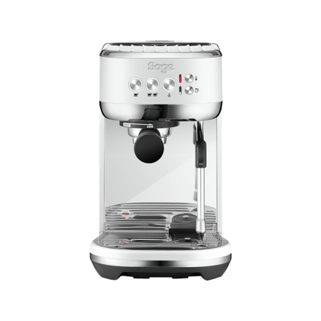 SAGE SES500SST4EEU1 the Bambino Plus Espressomaschine Matt Weiß