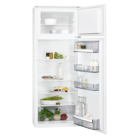 AEG SDE614F1AS Serie 5000 mit ColdSense Kühlgefrierkombination (F, 222 kWh, 1441 mm hoch, Weiß)