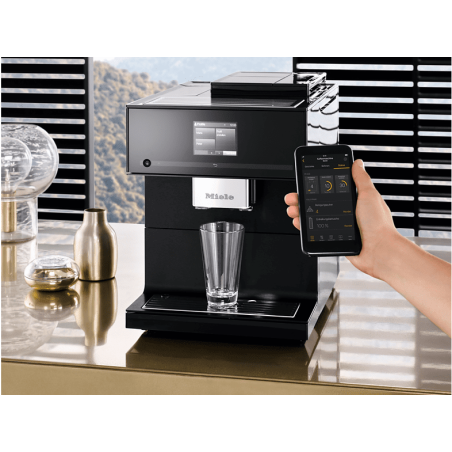 MIELE CM 7750 Kaffeevollautomat Obsidianschwarz