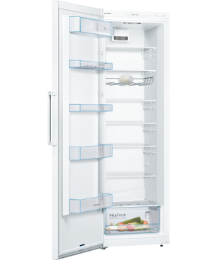 BOSCH KSV36VWEP Serie 4 Kühlschrank (E, 1860 mm hoch, Weiß)