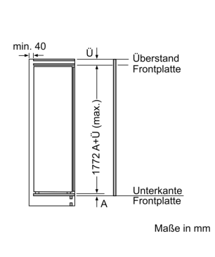 BOSCH KIF82PFF0 Serie 8 Kühlschrank (F, 1772 mm hoch, k.A.)