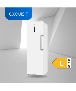 EXQUISIT GS295-NF-H-040E weiss Gefrierschrank (E, 246,17 kWh/Jahr, 274 Liter, 1850 mm hoch)