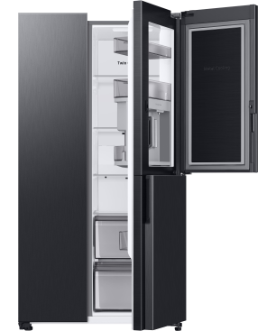 SAMSUNG RH69B8921B1/EG Side-by-Side (E, 1780 mm hoch, Premium Black Steel/Urban Silver)