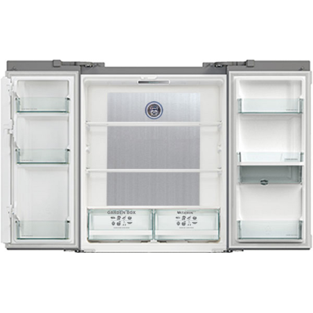 KAISER KS 80425 ElfEm Side by Side Kühlgefrier Kombi (E, 1830 mm hoch, Elfenbein)