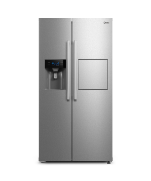 MIDEA KS-EIX 6.23 Kühl-/Gefrierkombination (E, 1765 mm hoch, Inox)
