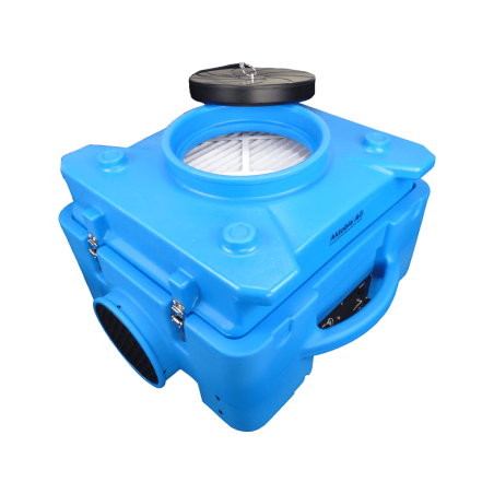 WDH Industrie-Luftreiniger WDH-AF500B Luftreiniger Blau (225 Watt) ...