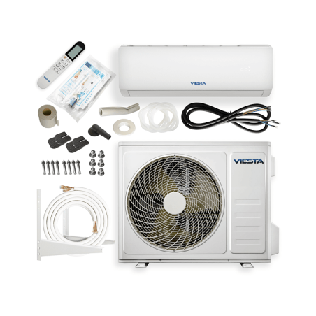 VIESTA 09SQ Split Klimaanlage Split Klimagerät Weiß Energieeffizien...