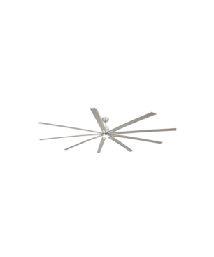 FARO Manhattan Deckenventilator Grau / Silber (56 Watt)