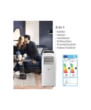 SUNTEC Transform 10.5000 Eco R290 Klimagerät weiß (Max. Raumgröße: 46 m², EEK: A)