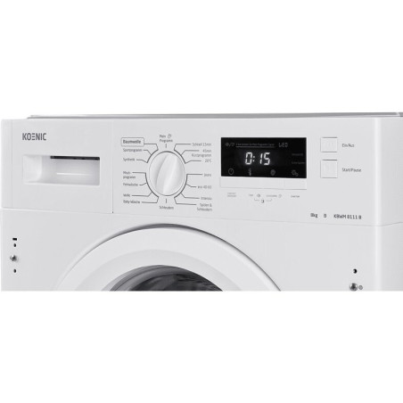 KOENIC KBWM 8111 B Waschmaschine (8 kg, 1400 U/Min., B)
