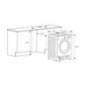 KOENIC KBWM 8111 B Waschmaschine (8 kg, 1400 U/Min., B)