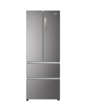 HAIER HB17FPAAA Kühl-/Gefierkombination French Door (E, 298 kWh, 190,6 cm hoch, Edelstahl)