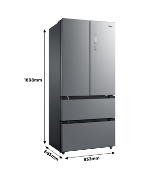 MIDEA MDRF713FGE02 French Door Kühlschrank (E, 1898 mm hoch)
