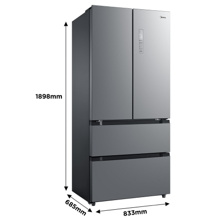MIDEA MDRF713FGE02 French Door Kühlschrank (E, 1898 mm hoch)