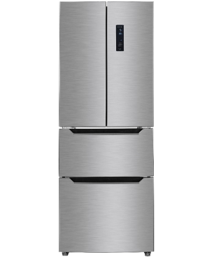 WOLKENSTEIN FD351.4A++NFIX French Door-Side-by-Side (E, 185,50 cm hoch, Inox)