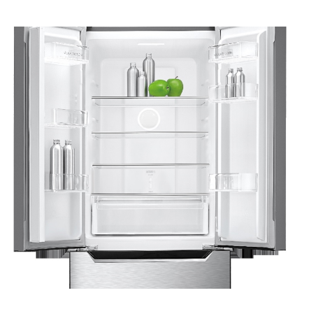 WOLKENSTEIN FD351.4A++NFIX French Door-Side-by-Side (E, 185,50 cm hoch, Inox)