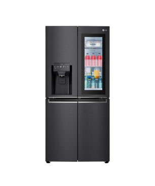 LG GMX844MCBF French Door (F, 1787 mm hoch, Matte Black Steel)