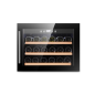 CAVIN Scandinavian Collection 18 Black Weinkühlschrank (EEK G, Schwarz)