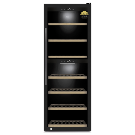 CASO 729 WineExclusive 126 Smart Weinkühlschrank (, EEK G , Schwarz)