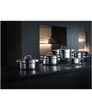 WMF 07.9055.6380 Compact Cuisine 5-tlg. Topf-Set Cromargan®: Edelstahl Rostfrei 18/10