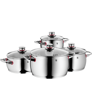 WMF 07.7404.6380 Quality One Topf-Set Cromargan® Edelstahl rostfrei 18/10