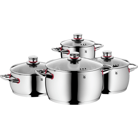 WMF 07.7404.6380 Quality One Topf-Set Cromargan® Edelstahl rostfrei 18/10